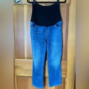Hatch Over the Bump Boyfriend Maternity Jean